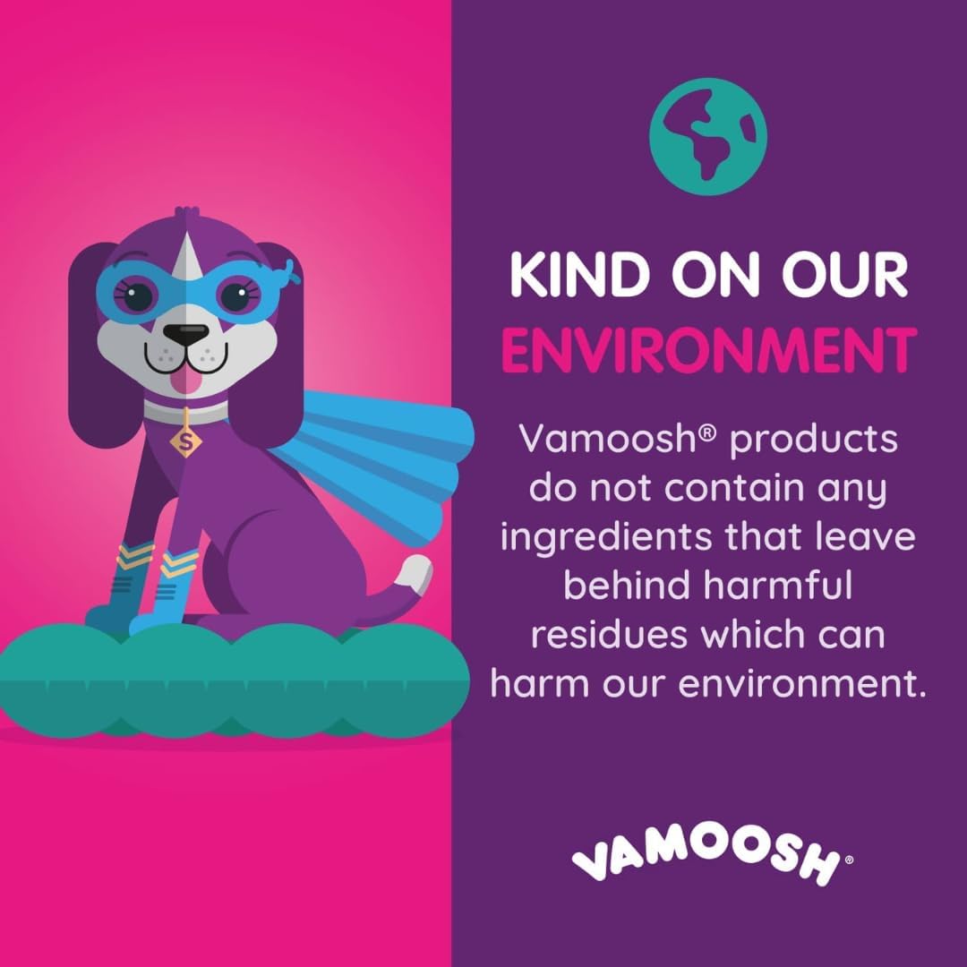 Засіб для чищення пральної машини Vamoosh 6-в-1, аромат рожевого грейпфрута. Розчиняє волосся, усуває неприємні запахи