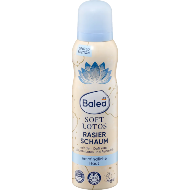 Піна для гоління Balea М'який лотос, 150 мл