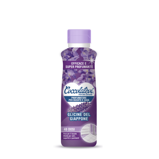 Кондиціонер для прання та миття підлог і твердих поверхонь Японська гліцинія Coccolatevi Profumatore Glicine del Giappone (40 застосувань), 300 мл