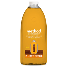 ЗАПАСКА засіб для чищення дерев'яної підлоги METHOD refewood floor cleaner almond мигдаль, 2 л