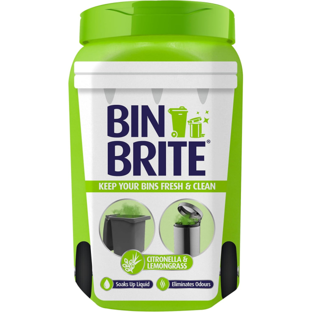 Нейтралізатор запаху для смітників Bin Brite Цитронела та лемонграс, 500 г
