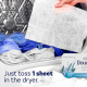 Серветки для сушильної машини Downy MEGA Dryer Sheets Ocean Mist Океанський туман, 60 шт