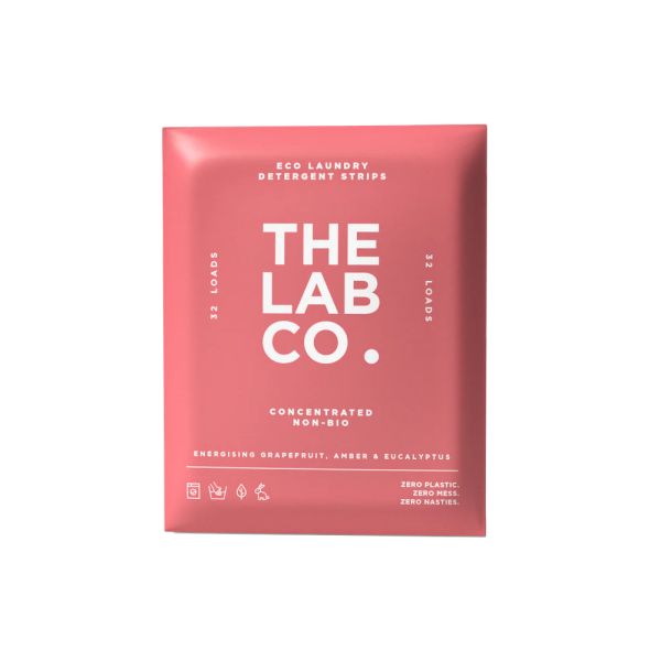 Серветки для прання універсальні The Lab Co. Energising Laundry Detergent Strips, 32 шт
