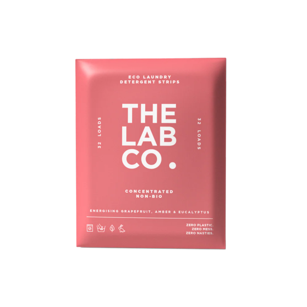 Серветки для прання універсальні The Lab Co. Energising Laundry Detergent Strips, 32 шт