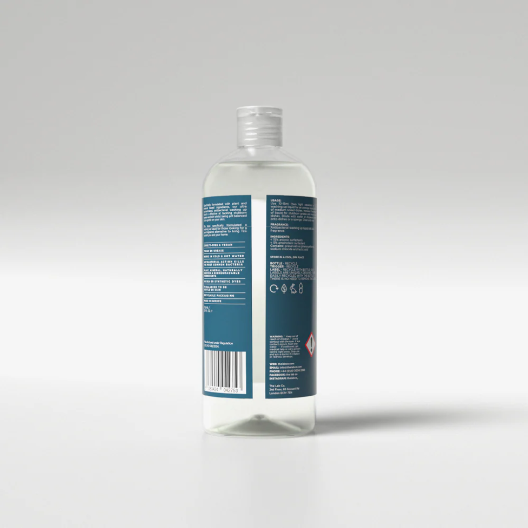 Засіб для миття посуду The Lab Co. Без аромату Fragrance Free Washing Up Liquid, 750 мл