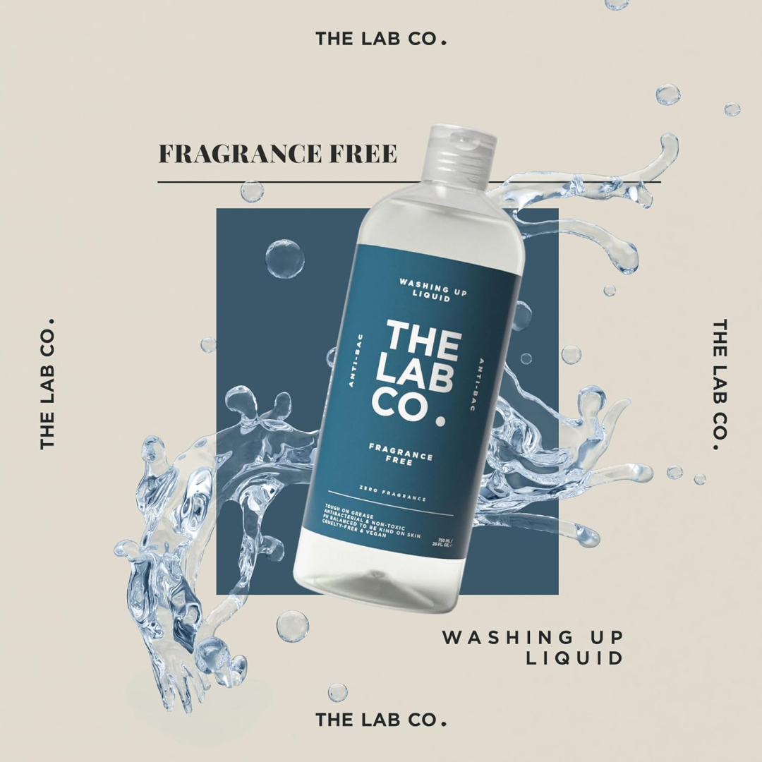 Засіб для миття посуду The Lab Co. Без аромату Fragrance Free Washing Up Liquid, 750 мл