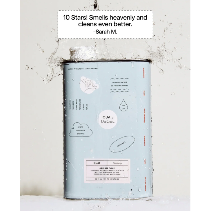 Засіб для прання рідкий DedCool x OUAI Melrose Place Dedtergent, (60 прань), 946 мл