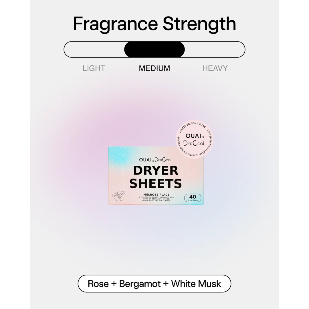 Серветки для сушильної машини DEDCOOL Dryer Sheets Melrose place, 40 шт