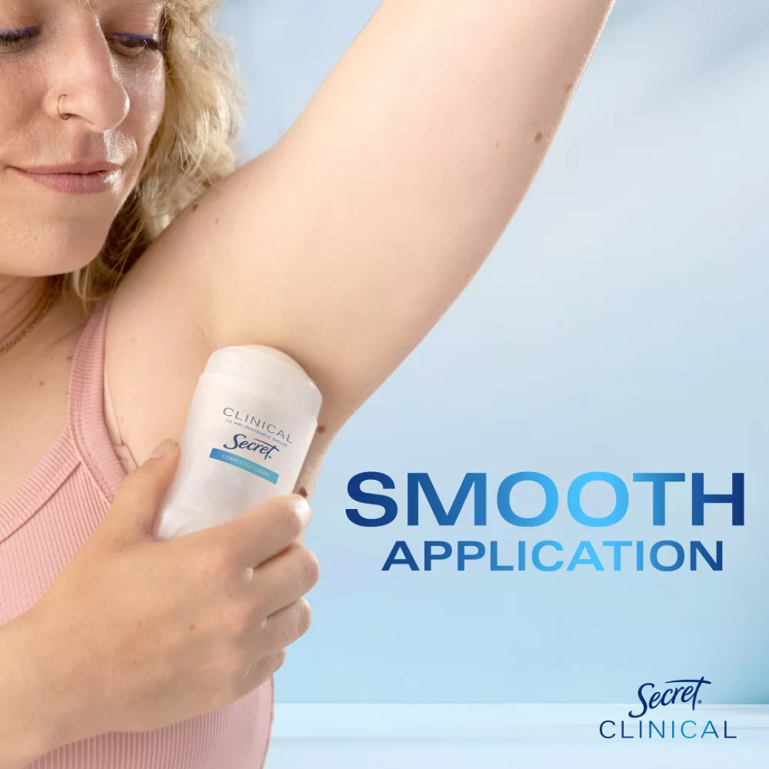 Дезодорант-антиперспірант твердий для жінок Secret Clinical Strength, 14 г