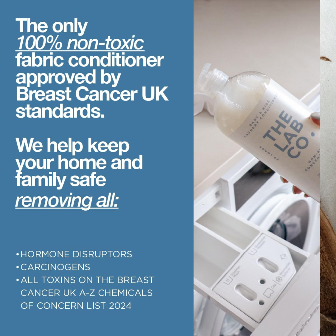 Кондиціонер та пом'якшувач для дитячої білизни The Lab Co. Baby Soothing Fabric Conditioner (40 прань), 1 л