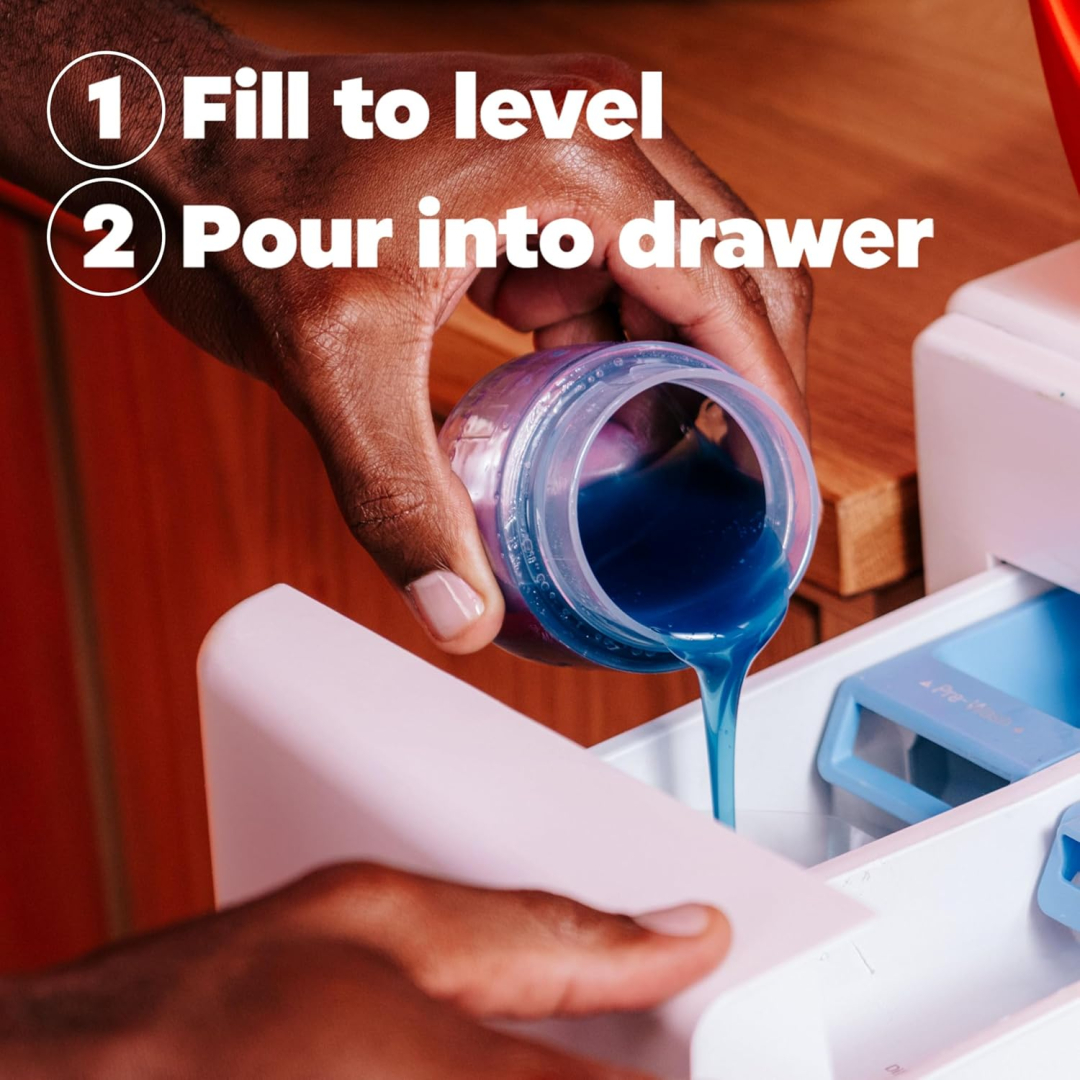 Гель для прання Tide Plus Boost of Ultra Downy Liquid Laundry Detergent, April Fresh Scent (65 прань), 2,72 л