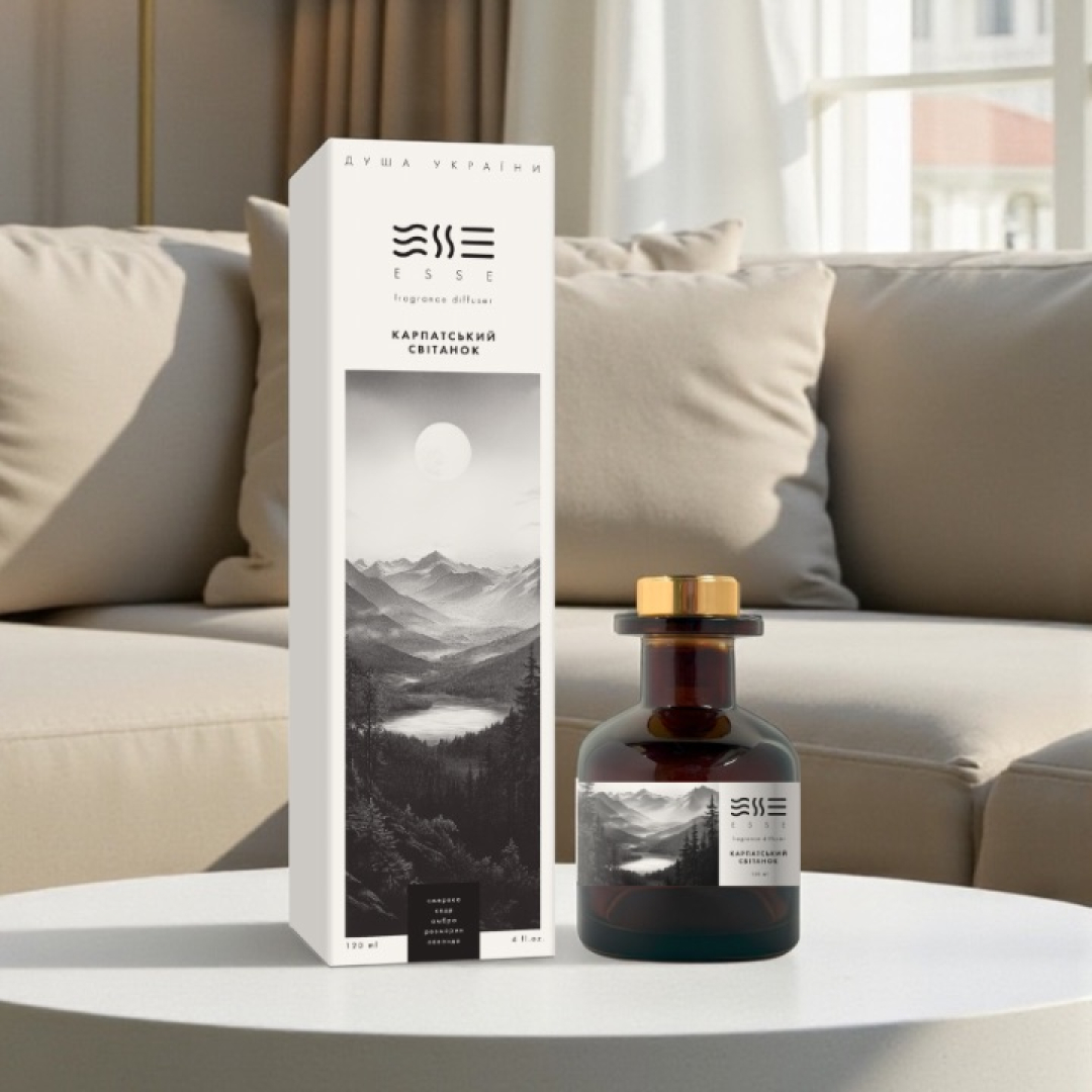 Аромадифузор ESSE Душа України - Карпатський світанок, 120 мл
