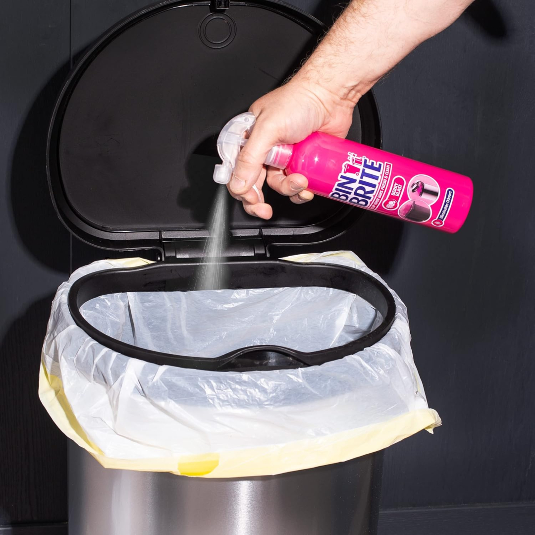 Спрей-нейтралізатор запахів Bin Brite для сміттєвих баків, ягідний аромат, 400 мл