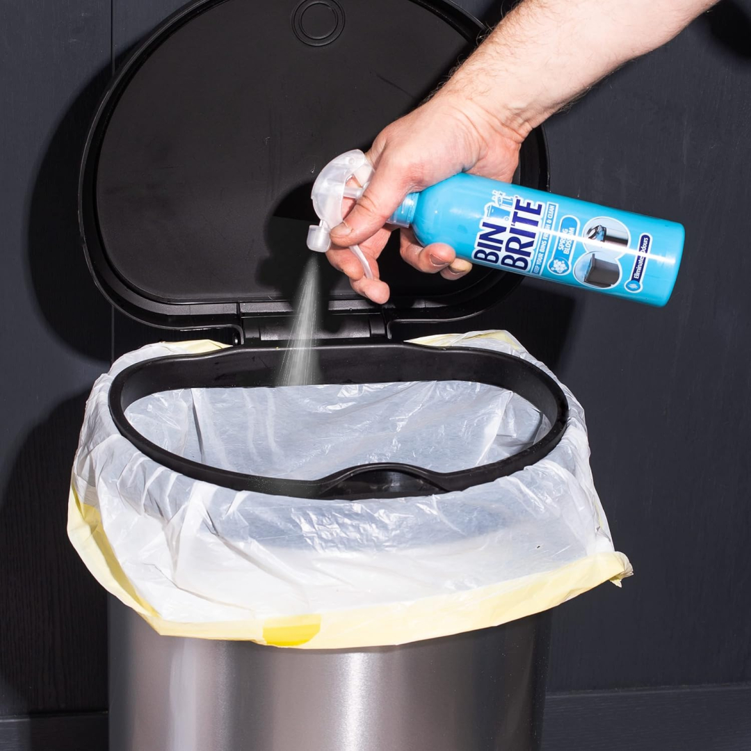 Спрей-нейтралізатор запахів Bin Brite для сміттєвих баків, весняне цвітіння, 400 мл