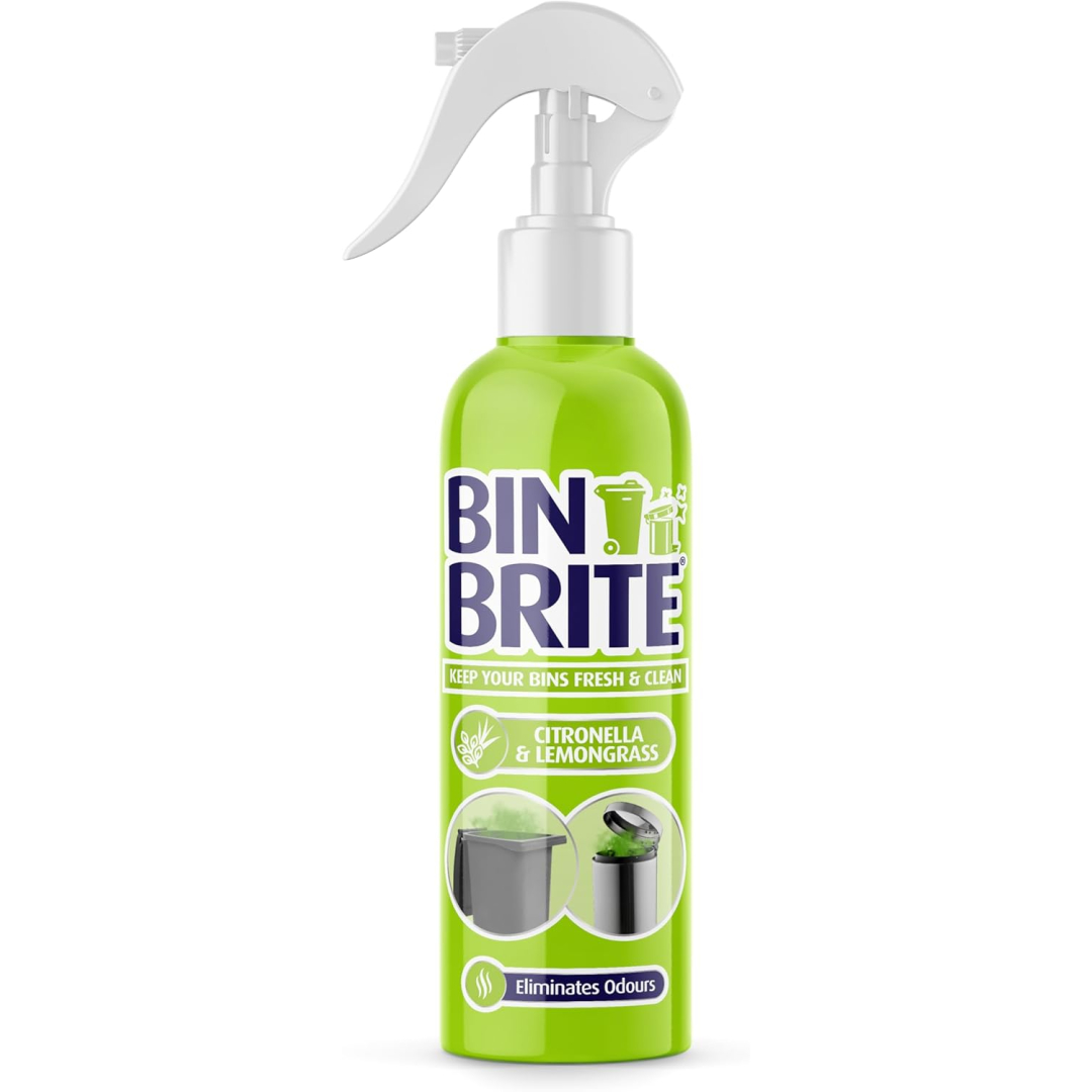 Спрей-нейтралізатор запахів Bin Brite для сміттєвих баків, Цитронела та лемонграс, 400 мл