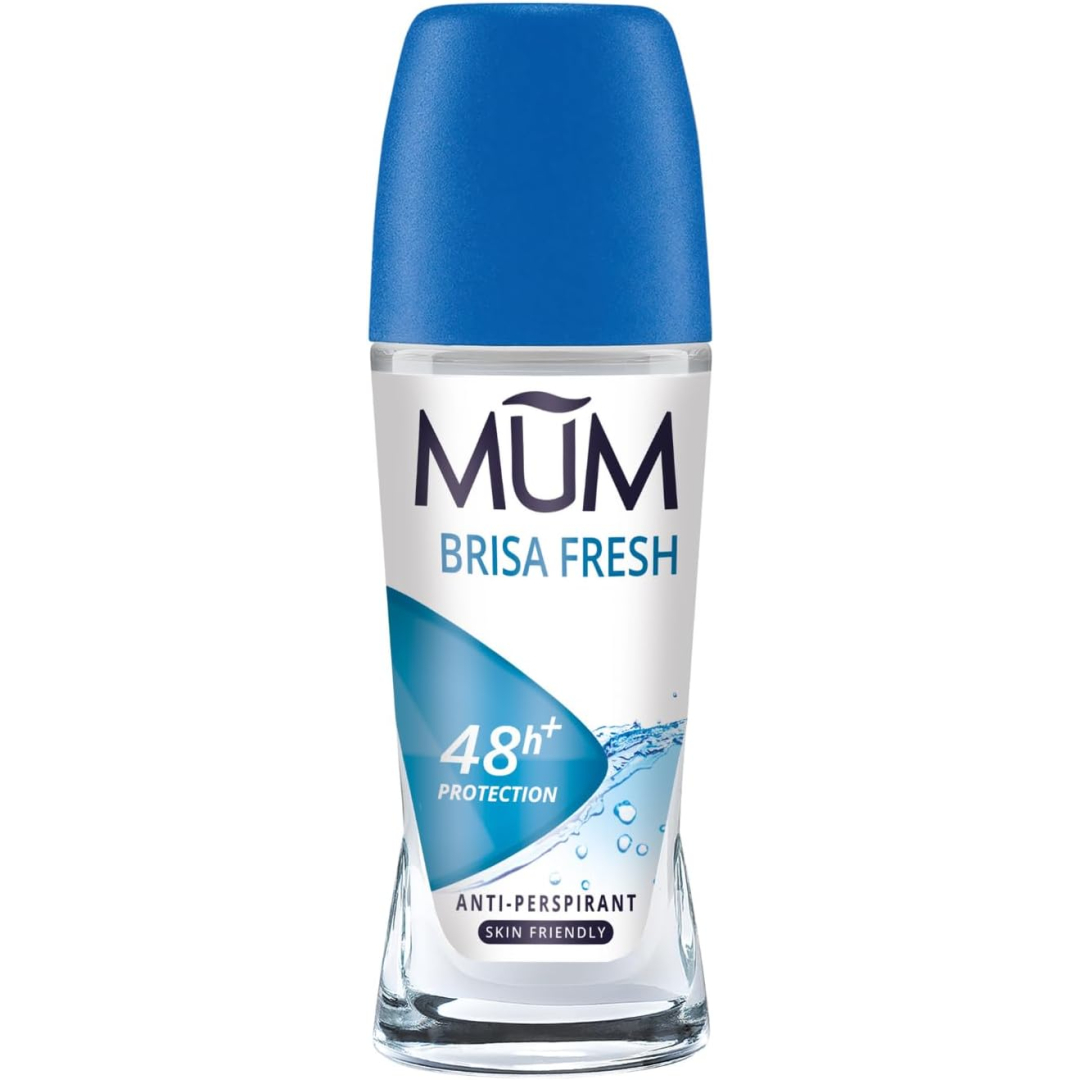 Кульковий дезодорант-антиперспірант Mum Mum Brisa Fresh аромат свіжого бризу, скляна пляшка, 50 мл