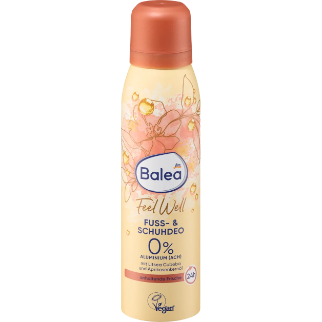 Дезодорант для ніг та взуття Balea Feel Well, 150 мл