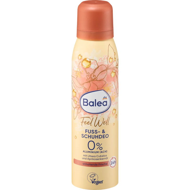 Дезодорант для ніг та взуття Balea Feel Well, 150 мл