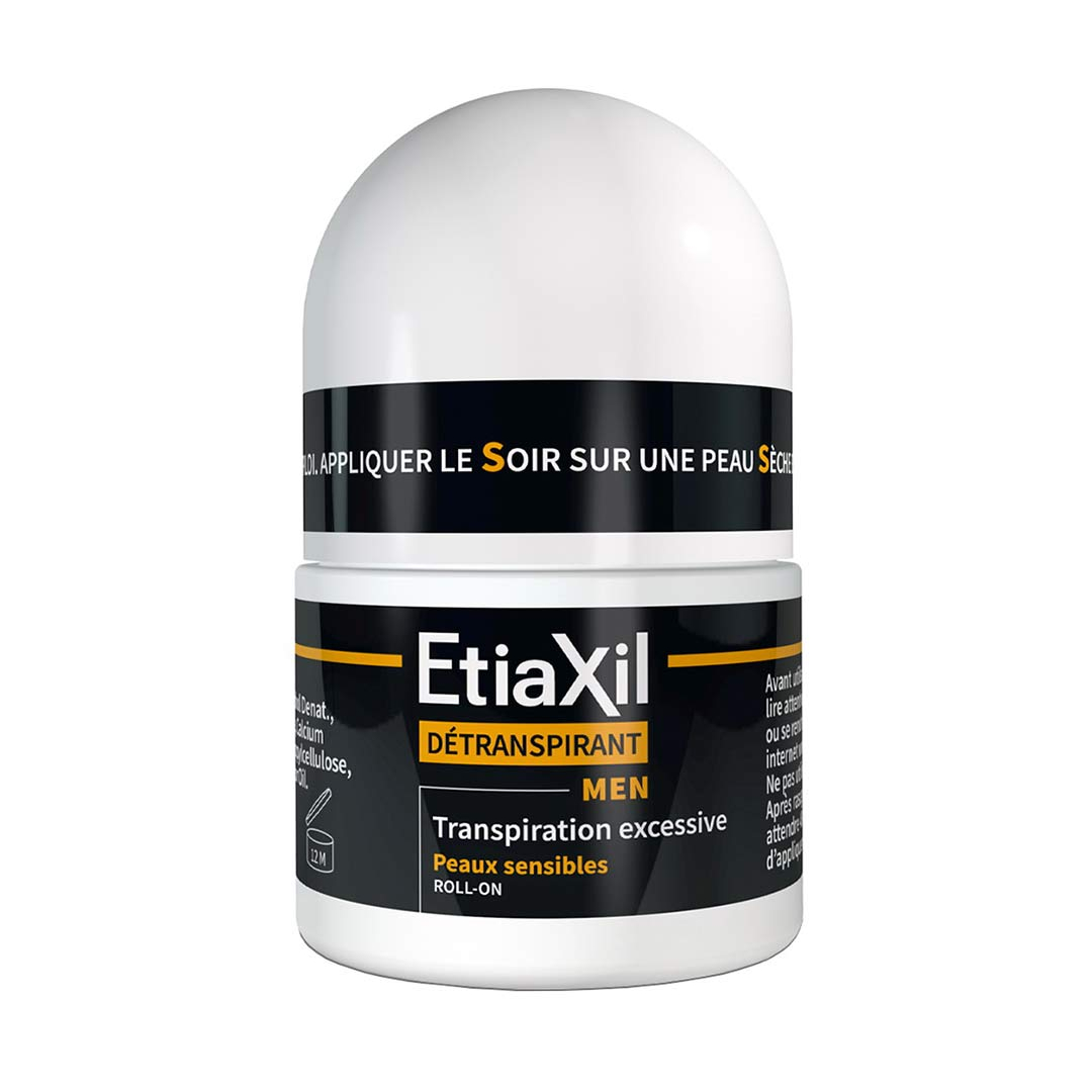 Антиперспірант чоловічий для чутливої шкіри тривалої дії Etiaxil Men Sensitive Roll-on, 15 мл