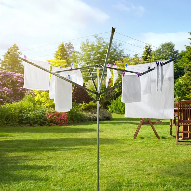 Роторна сушарка для вулиці Minky RoTaLift 60m 4 Arm Rotary Airer