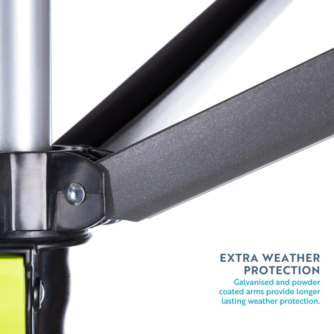 Роторна сушарка для вулиці Minky Heavy Duty 50m 4 Arm Rotary Washing Line