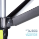 Роторна сушарка для вулиці Minky Heavy Duty 50m 4 Arm Rotary Washing Line