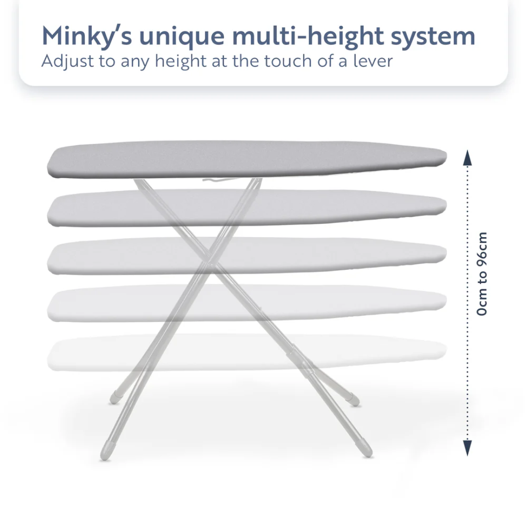 Дошка для прасування класична Minky Classic 4 leg Ironing Board SILVER
