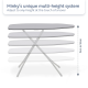 Дошка для прасування класична Minky Classic 4 leg Ironing Board SILVER