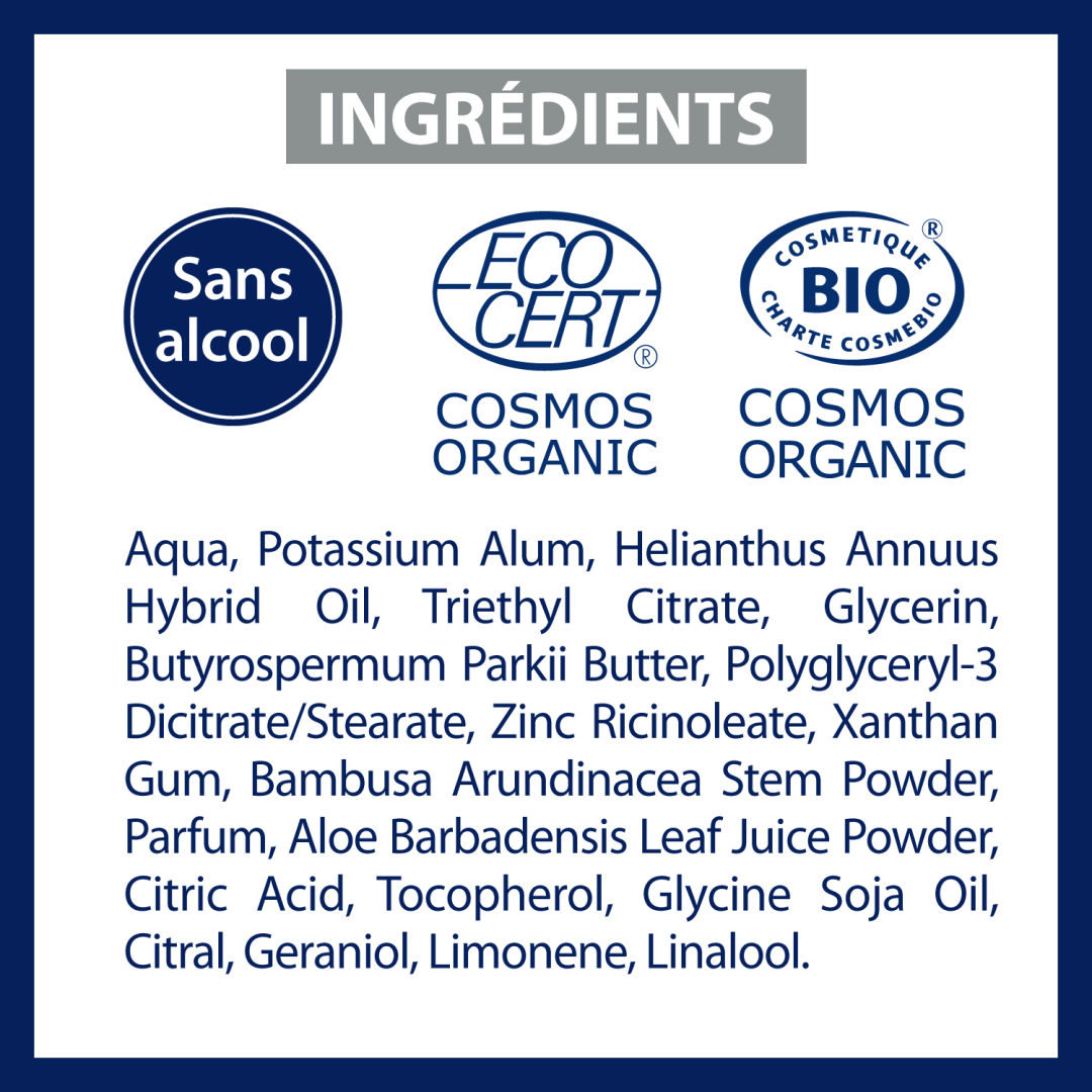 Антиперспірант органічний БІО з ароматом зеленого чаю Etiaxil Antiperspirant Vegetal BIO 48H Green Tea Roll-on захист до 48 годин, 50 мл