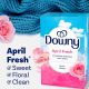Серветки для сушильних машин Downy Fabric Softener Dryer Sheets April Fresh Травнева свіжість, 160 шт