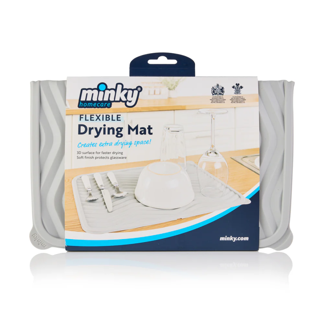 Килимок для сушіння посуду гнучкий Minky Flexible Drying Mat