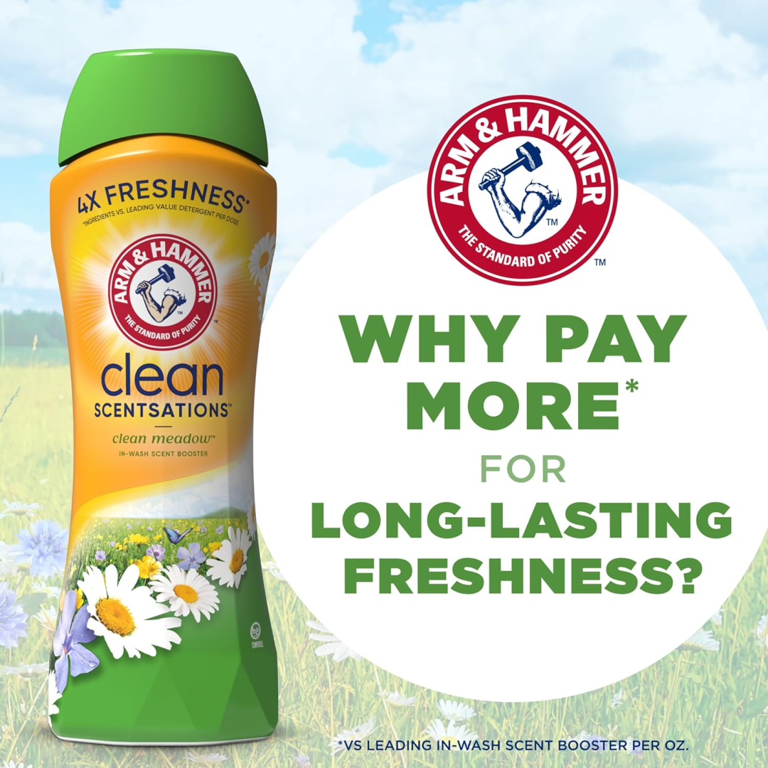 Гранульований кондиціонер ARM & HAMMER з ароматом Лугові квіти, 680 г