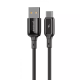 Кабель зарядний Proove USB to Type-C  Flex Metal 3A 1м