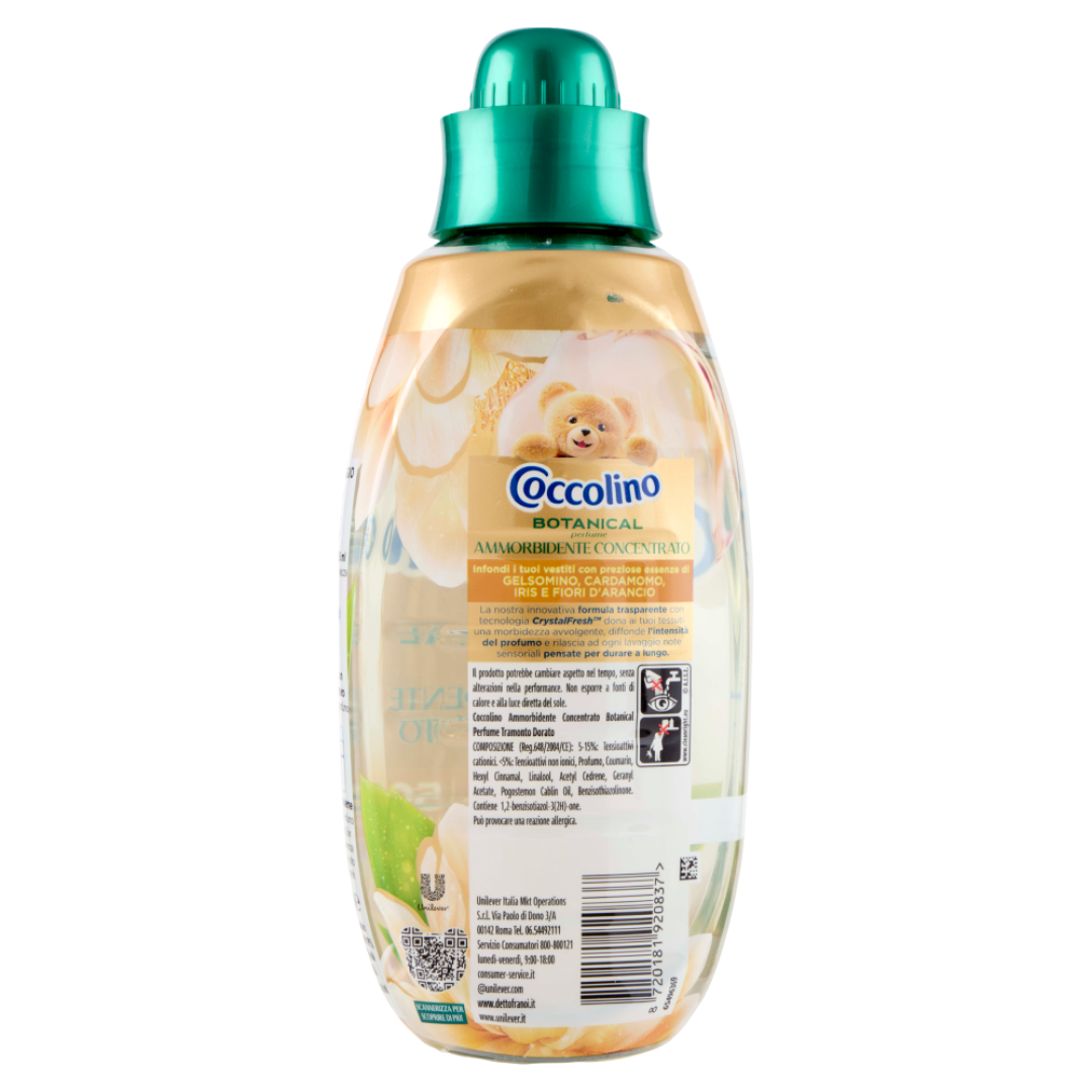 Концентрований кондиціонер для прання Coccolino Botanical Parfume Золотий захід сонця (50 прань), 750 мл