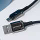 Кабель зарядний Proove USB to Micro USB Flex Metal 2.4A 1м