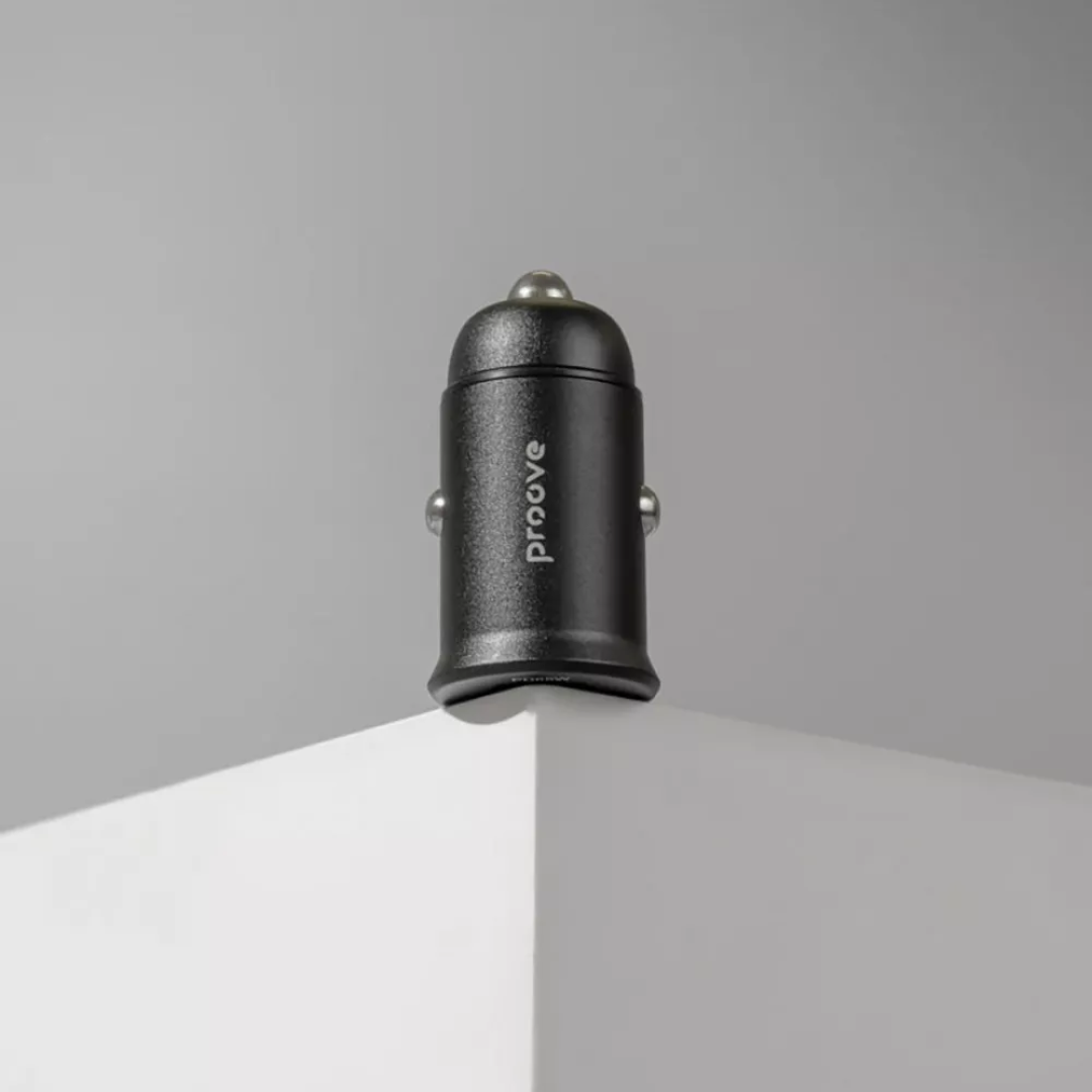 Зарядний пристрій в прикурювач Proove Tiny Power Pro 65W (USB + Type-C)