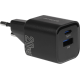Мережевий зарядний пристрій Proove Silicone Power Plus 20W Type-C + USB Black