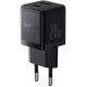 Зарядний пристрій Baseus Palm Fast Charger USB-A USB-C 20 Вт PD3.0 QC4.0 + кабель Type-C 60 Вт 1 м Black
