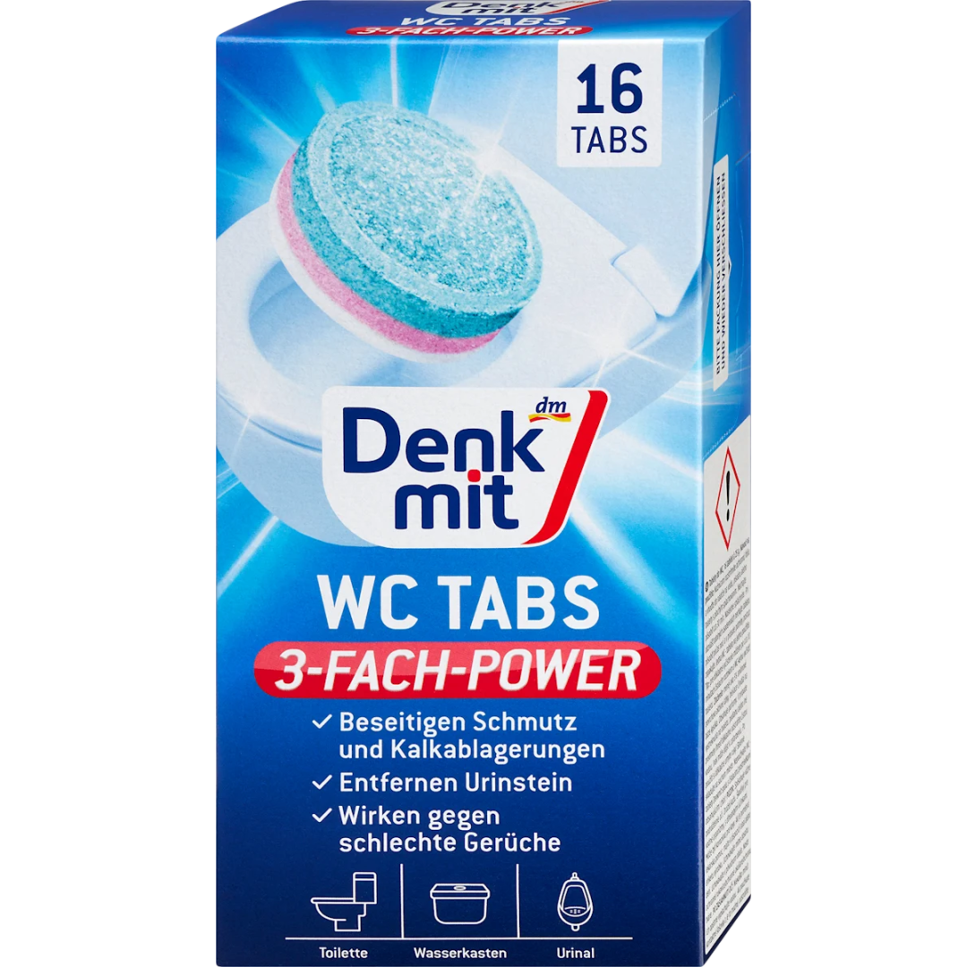 Таблетки для унітазу Denkmit, 16 шт