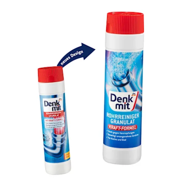 Гранули для прочистки труб Denkmit, 600 г