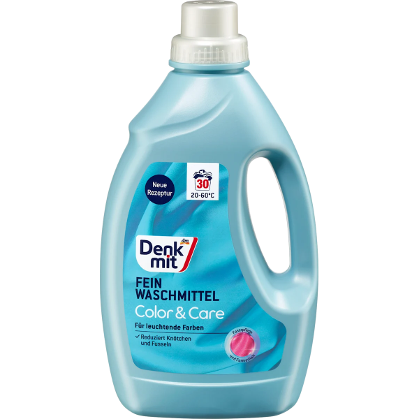 Рідкий засіб для прання кольорового Denkmit Color & Care 1,5 л (30 прань)