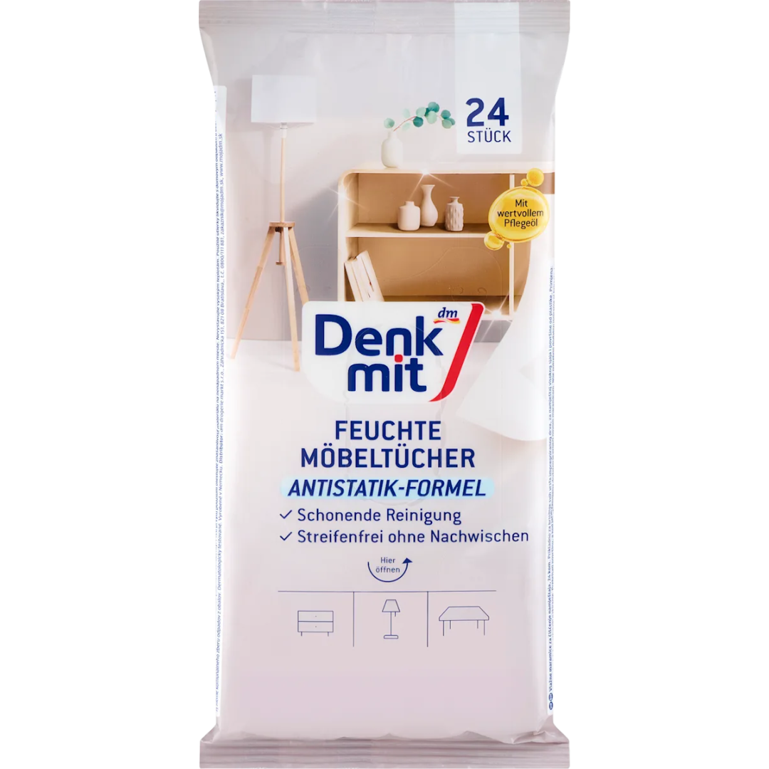 Серветки для меблів Denkmit, 24 шт