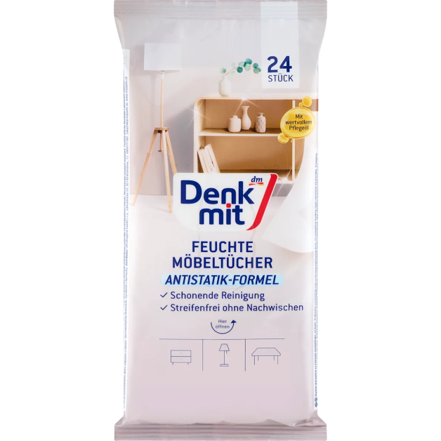 Серветки для меблів Denkmit, 24 шт