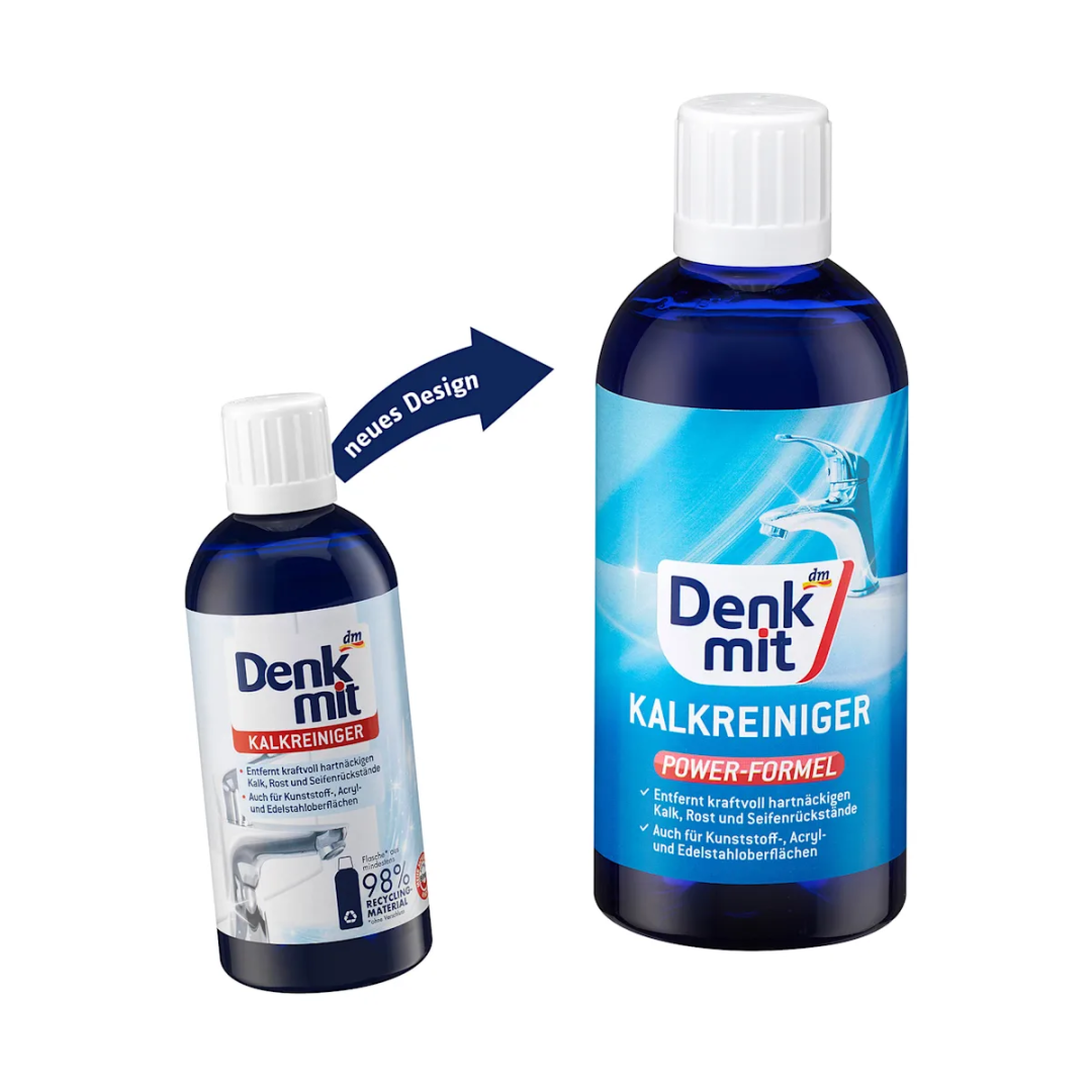 Засіб для очищення від вапняного нальоту анти кальк Denkmit Kalkreiniger, 500 мл