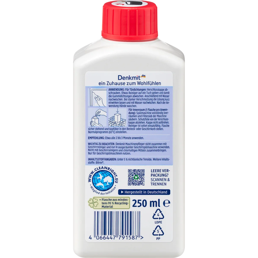 Очищувач для посудомийних машин DENKMIT MASCHINEPFLEGER 250 МЛ