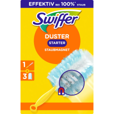 Щітка магніт для збирання пилу Swiffer duster, піпідастр з 3-ма змінними насадками