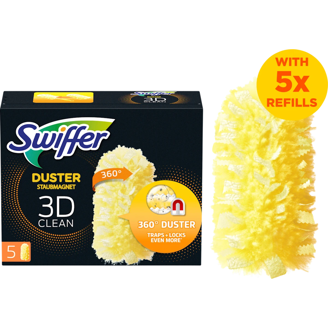 Змінні насадки для щітки від пилу Swiffer 3D 360°, 5шт