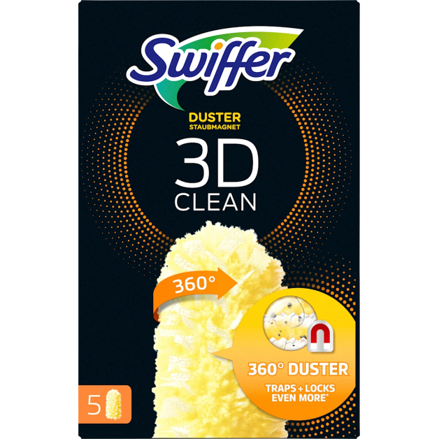 Змінні насадки для щітки від пилу Swiffer 3D 360°, 5шт
