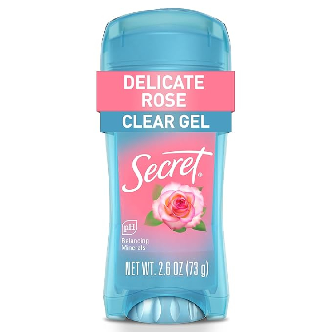 Дезодорант антиперспірант гелевий Secret Fresh Clear Gel For Women Delicate Rose Троянда 73 г