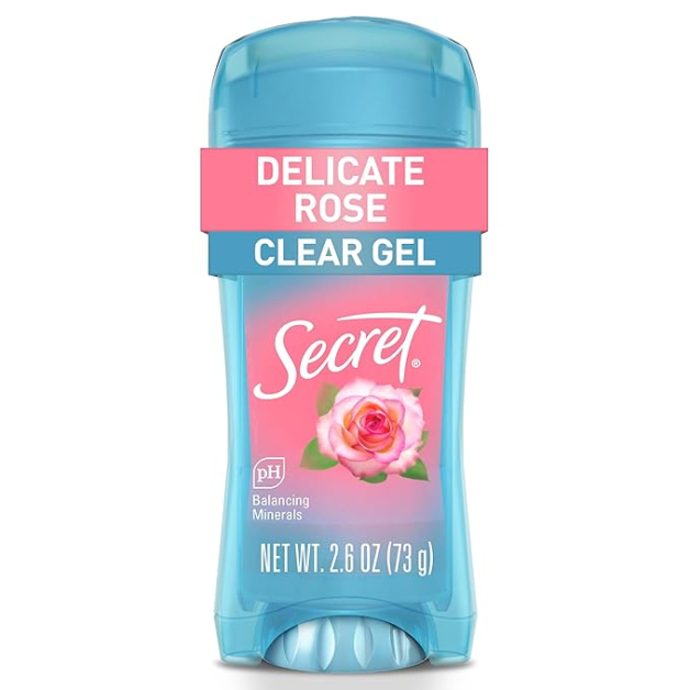 Дезодорант антиперспірант гелевий Secret Fresh Clear Gel For Women Delicate Rose Троянда 73 г